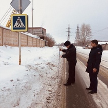 В Оренбургском районе некачественно чистят снег