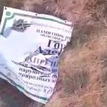 В Оренбуржье так и не нашли вандалов, испортивших памятник природы