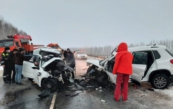 В страшном ДТП на трассе Казань – Оренбург погибли девушка и парень из Оренбуржья