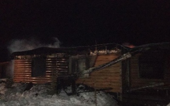 В Илекском районе тушили полевой стан