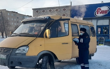 На востоке Оренбуржья на нарушениях попались 9 водителей маршруток