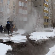 Крупная коммунальная авария в Гае: в 10 многоэтажках нет тепла и горячей воды