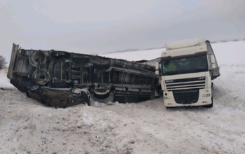 В Оренбургской области после столкновения с 