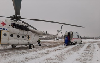 В Оренбургской области в 2021 году вертолет санавиации совершил 119 вылетов