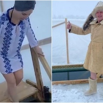 Как оренбургские ВИПы «смывали грехи» в проруби