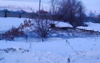 В Оренбурге 23 января сотни домов почти весь день оставались без воды