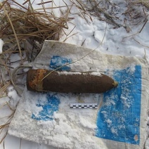 В Первомайском районе мужчина хотел продать знакомому найденный артиллерийский снаряд