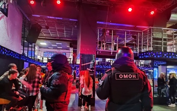 В Оренбурге ОМОНовцы вмешались в клубную жизнь подростков