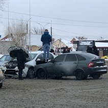 В Оренбурге столкнулись 