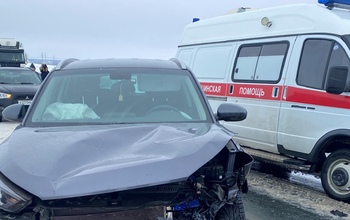 В Оренбургском районе в ДТП пострадали двое мужчин