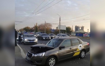 В Оренбурге пострадавшая в ДТП пассажирка 