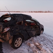 В Бузулукском районе в страшном ДТП с КАМАЗом погибли подросток и его мать(18+)