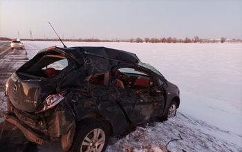 В Бузулукском районе в страшном ДТП с КАМАЗом погибли подросток и его мать(18+)