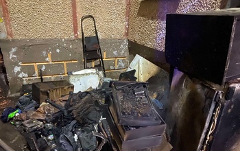 В Оренбурге на пожаре погиб мужчина