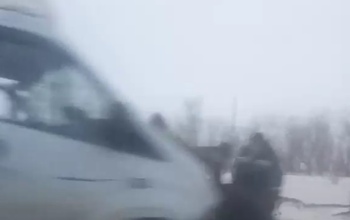 В Сакмарском районе произошло лобовое столкновение УАЗа Фермер и Газели