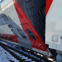 Шесть работников станции Оренбург наказаны за сход двухэтажного вагона