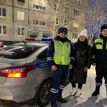 Полицейские помогли гайчанке выбраться из 