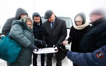 Сергей Салмин посетил место строительства особой экономической зоны в Оренбурге