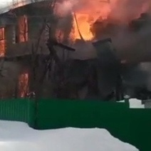 В Тюльганском районе огнеборцы шесть часов тушили жилой дом