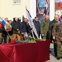 Еще одного погибшего на Украине солдата из Оренбуржья предали земле