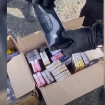 Из машины жителя Орска изъяли больше 200 пачек немаркированных сигарет