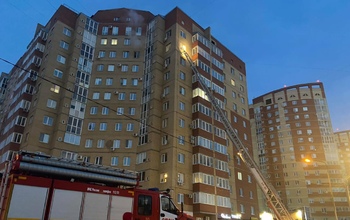 В Оренбурге на Липовой случился пожар