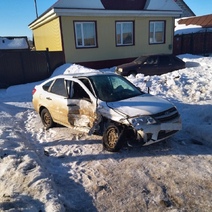 В Тоцком водитель 
