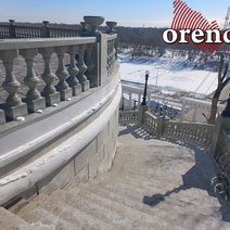 Как перезимовал в Оренбурге обновленный спуск к Уралу