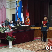 В Оренбурге простились с погибшим на Украине Виктором Ситником