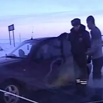 В Бугуруслане пьяный водитель вёз троих детей