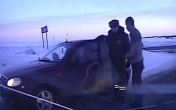 В Бугуруслане пьяный водитель вёз троих детей
