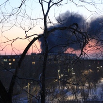 В Оренбурге горят складские помещения на Маяке