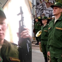 В Первомайском районе прощаются с погибшими на Украине военнослужащими