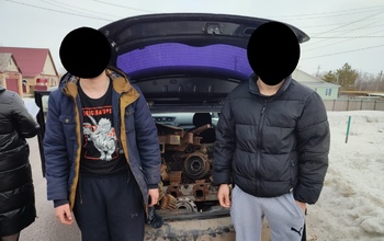Подростки украли металл у одной из организаций Оренбургского района