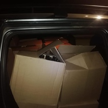 Житель Саракташского района попался полиции на машине, доверху забитой 