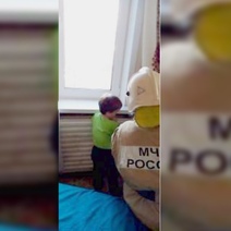 В Северном районе малыш «попал в плен» к радиатору