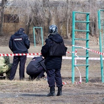 В Новотроицке на территории школы обнаружили предмет, похожий на гранату