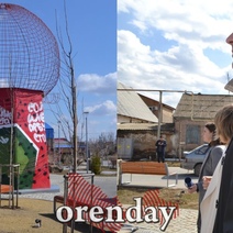 В Соль-Илецке перед приездом Дениса Паслера вычищали центр города и мыли асфальт