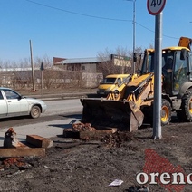На улице Гаранькина в Оренбурге вновь затевается масштабный ремонт