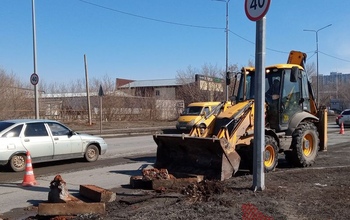 На улице Гаранькина в Оренбурге вновь затевается масштабный ремонт