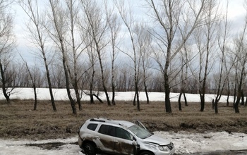 В Октябрьском районе пьяный водитель 