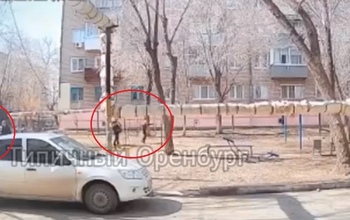 В Оренбурге ищут дебошира, устроившего стрельбу возле многоквартирного дома