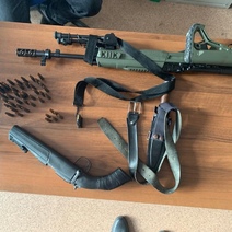 Дома у оренбуржца, устроившего пальбу по ул. Восточной, нашли целый арсенал оружия