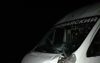 В Первомайском районе пешехода насмерть сбил микроавтобус