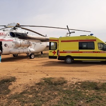В Оренбуржье санавиация транспортировала троих пациентов за один рейс