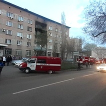 В Оренбурге на пожаре в общежитии спасли троих человек