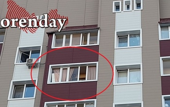 В рубашке родилась: оренбурженка почти полчаса висела на высоте 8-го этажа