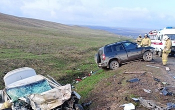 В Оренбургской области в страшном ДТП погибли два человека (18+)