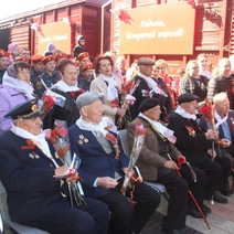 В Бузулуке ветеран ВОВ, 40 лет проработавший на железной дороге, встретил 