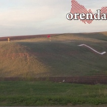 На высочайшей горе Шарлыкского района появилась буква Z